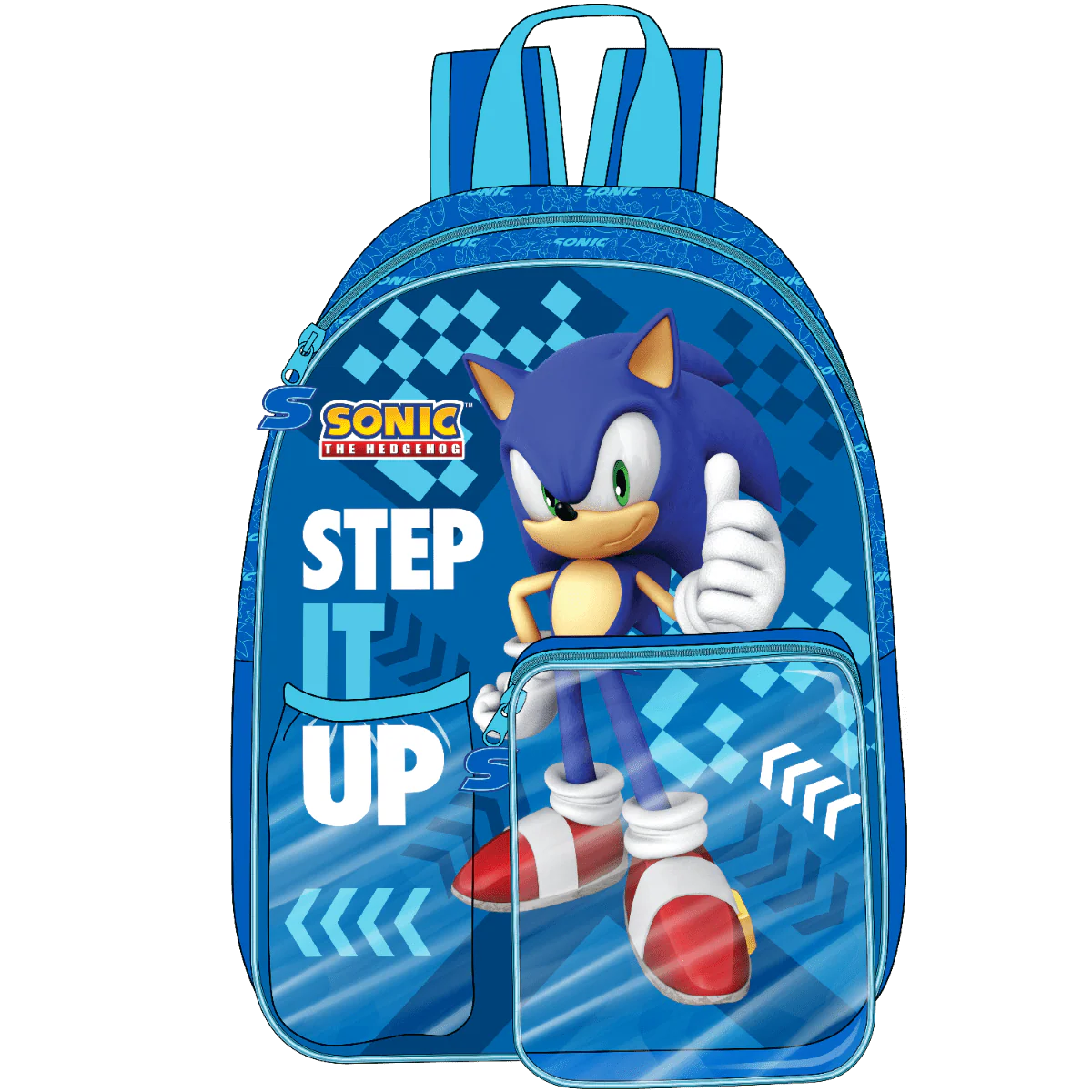 Sonic Prime Junior 3 In 1 Backpack 14-Inch FKA-025-106B