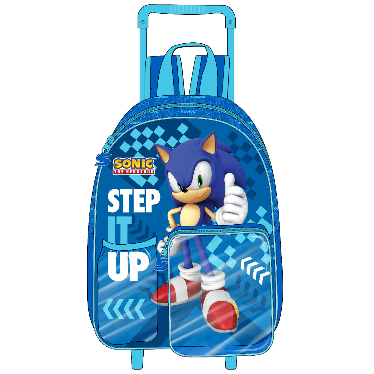 Sonic Prime Junior 3 In 1 Trolley Bag 14-Inch FKA-025-106