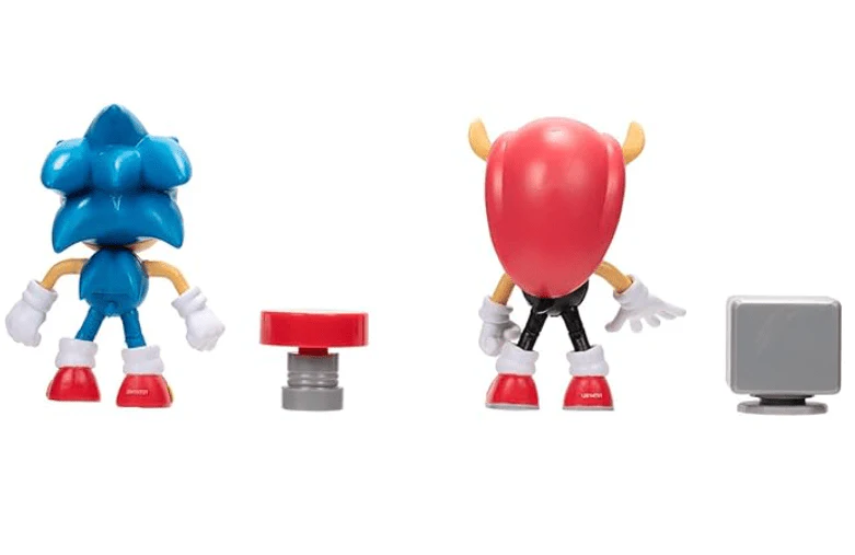 Sonic The Hedgedog 2-Pack 4inch Classic Sonic & Mighty 41556 - Image 3