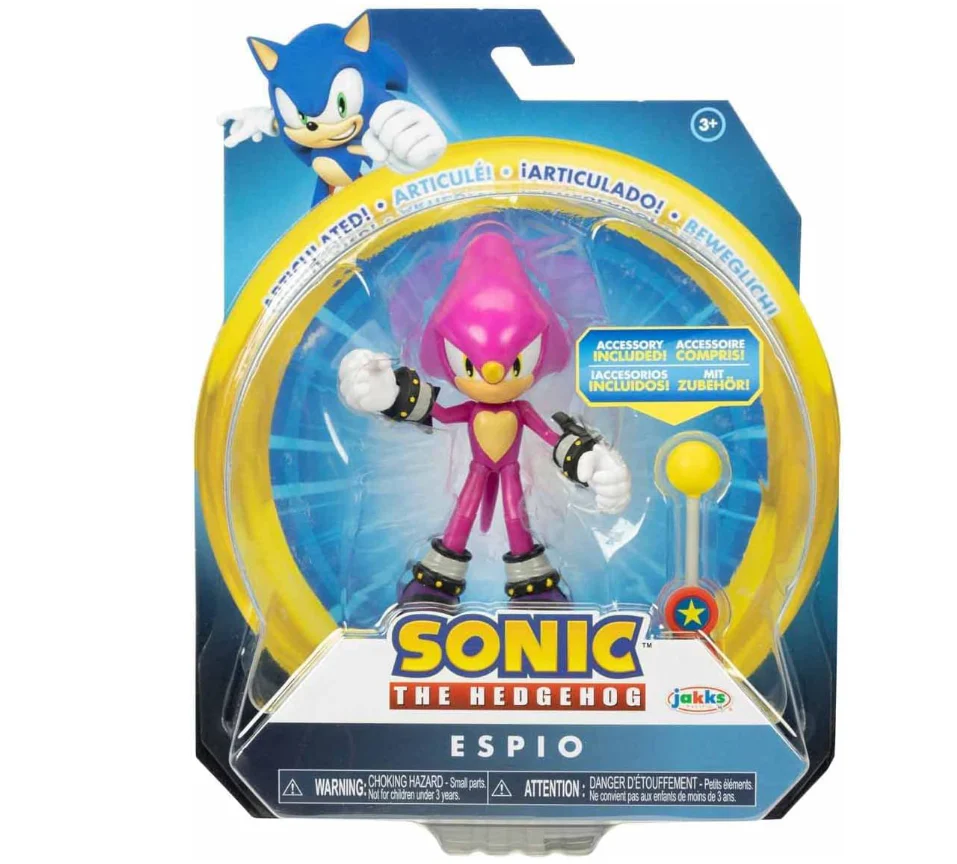 Sonic The Hedgehog Basic Action Figure 4-Inch - Espio 41431/41440