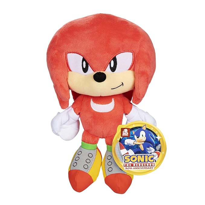 Sonic The Hedgehog Basic Plush 9inch - Knuckles 40937/42074