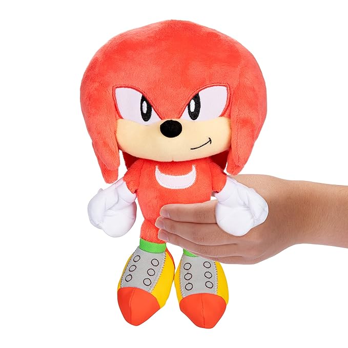Sonic The Hedgehog Basic Plush 9inch - Knuckles 40937/42074 - Image 5