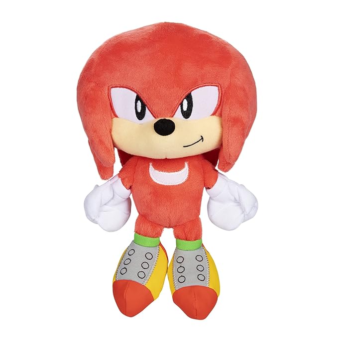 Sonic The Hedgehog Basic Plush 9inch - Knuckles 40937/42074 - Image 6