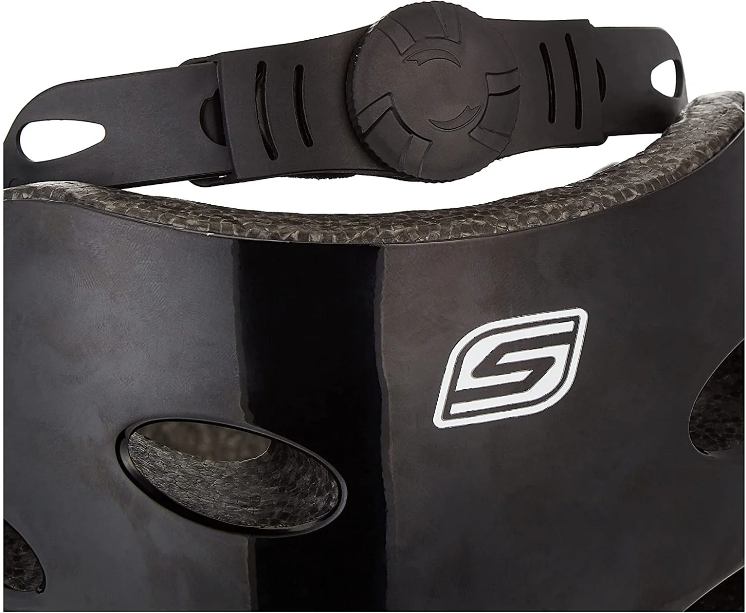 Spartan Black Glossy Helmet SP-HL-9003 - Image 4