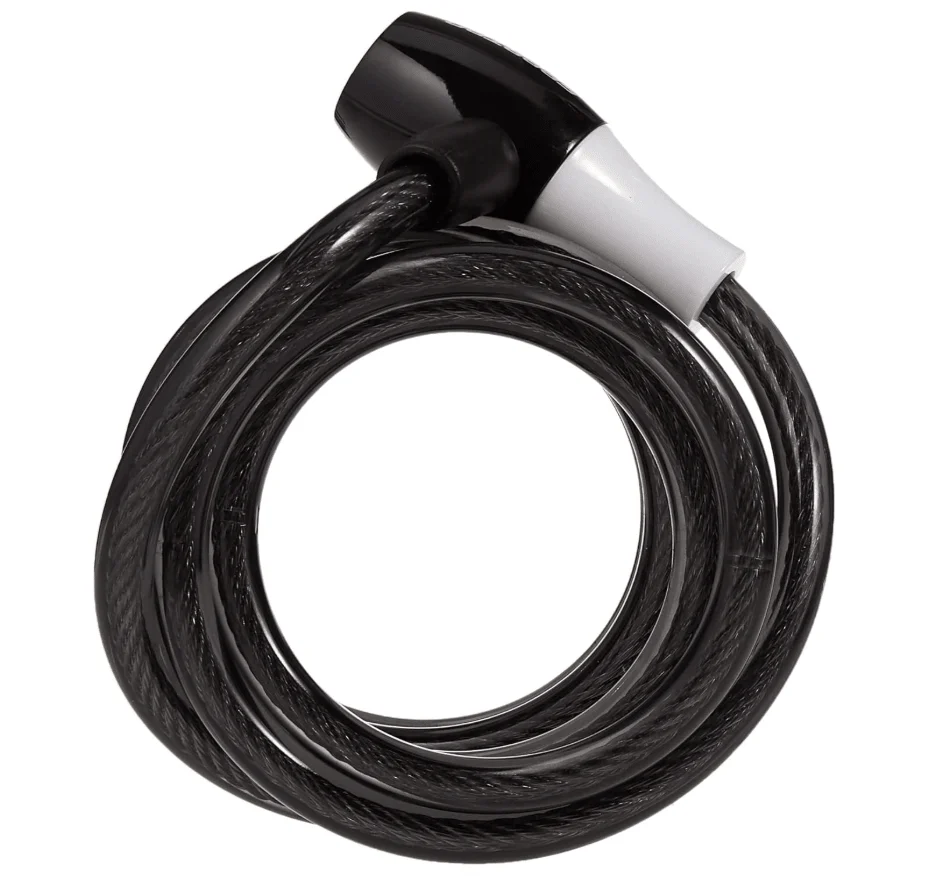 Spartan Cable Lock 180cm Black SP-9026