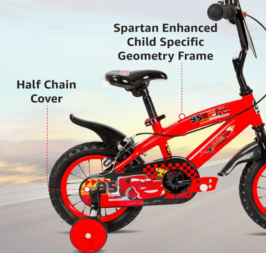 Spartan Disney Cars Bicycle 12inch SP-3200 - Image 3