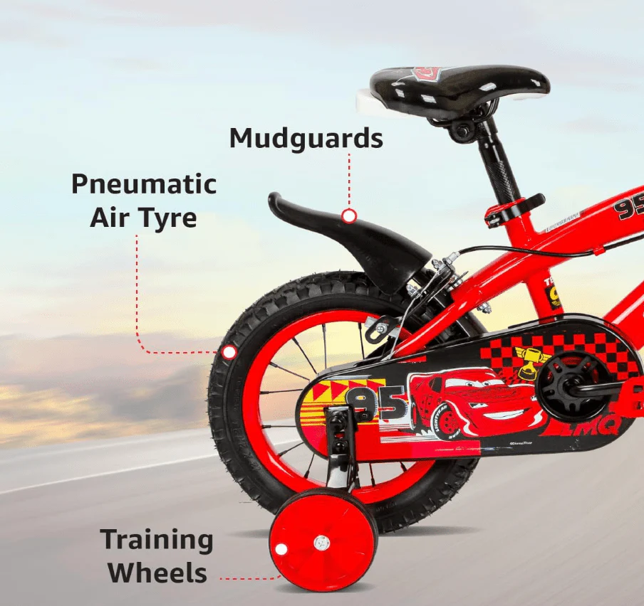 Spartan Disney Cars Bicycle 12inch SP-3200 - Image 4