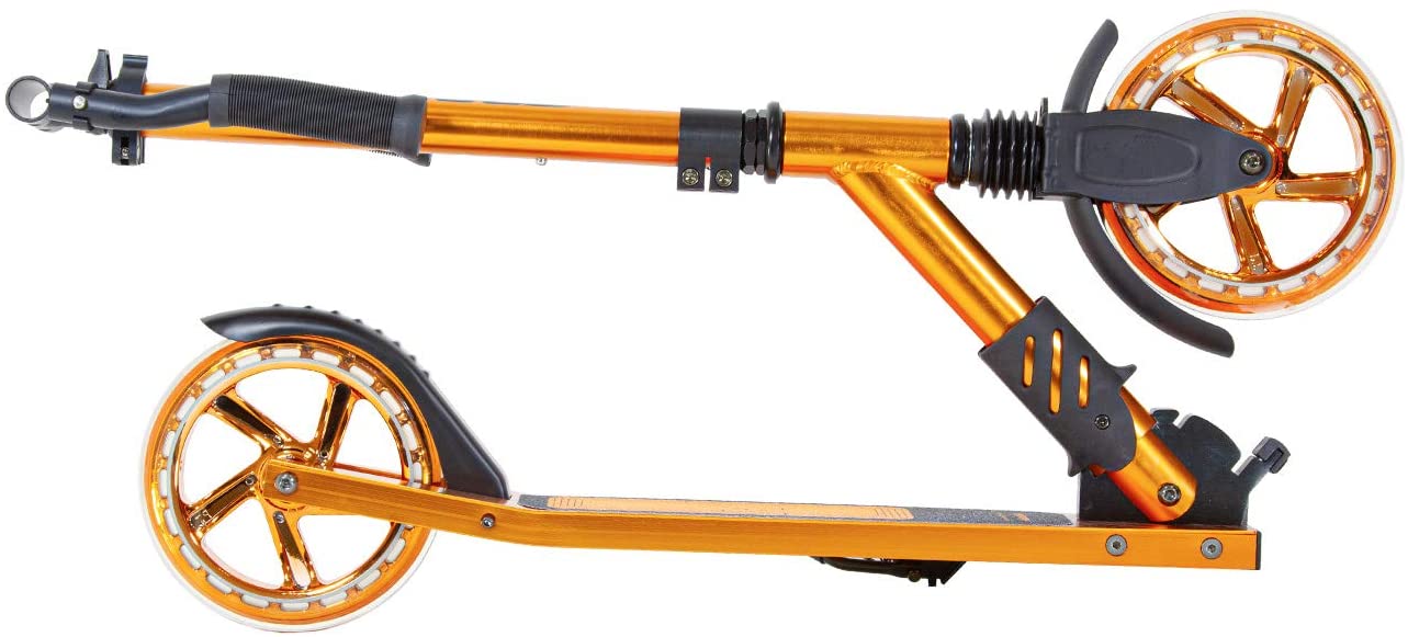 Spartan Extreme Folding Scooter Orange 180mm SP-7012 - Image 2