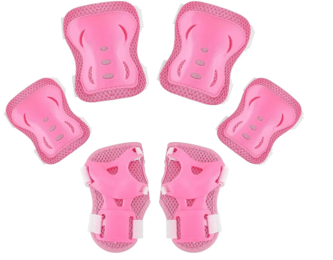 Spartan Knee & Elbow Pad & Wrist Pot Pink SP-9016