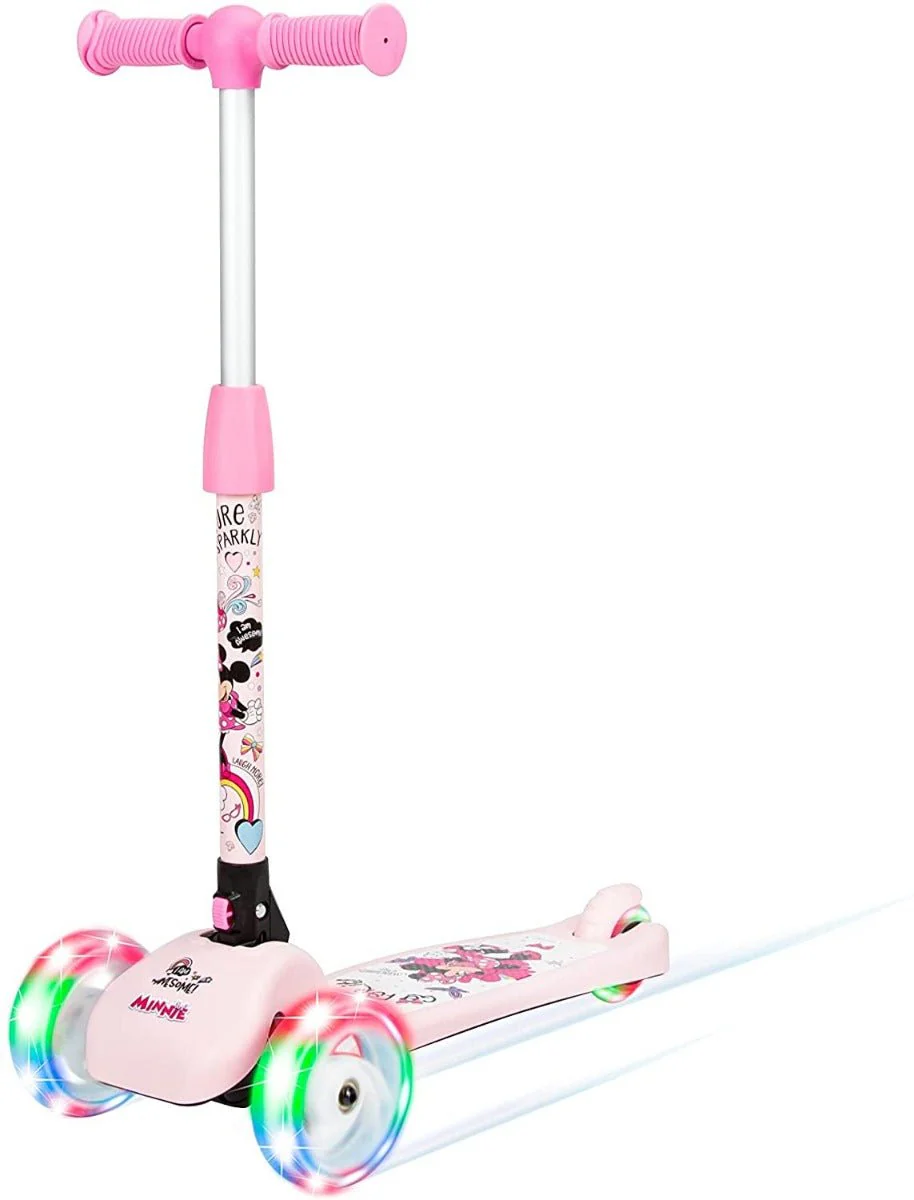 Spartan Minnie LED Folding Scooter 3-Wheel SP-7054
