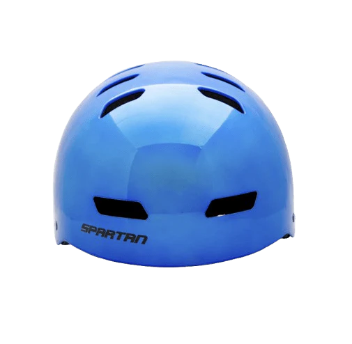 Spartan Mirage Plus Skate Helmet - Blue Chrome M 54-58cm SP-9085 - Image 4