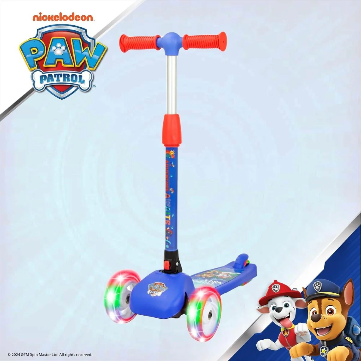 Spartan Paw Patrol Boys Scooter 3-Wheel SP-7055 - Image 6