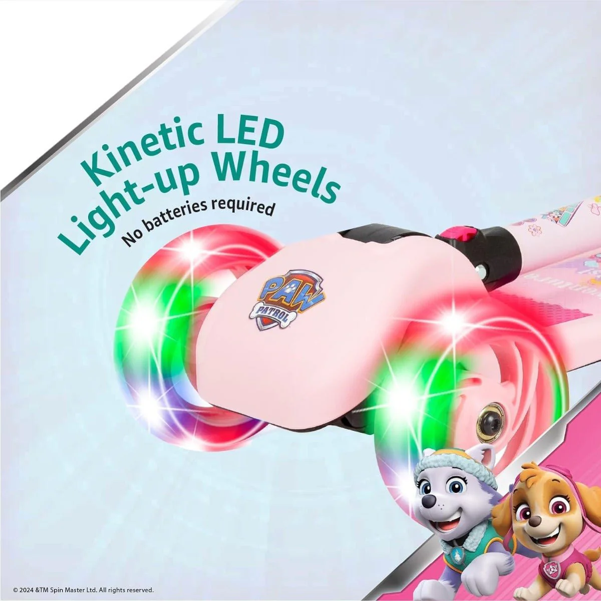 Spartan Paw Patrol Girls Scooter 3-Wheel SP-7056 - Image 6