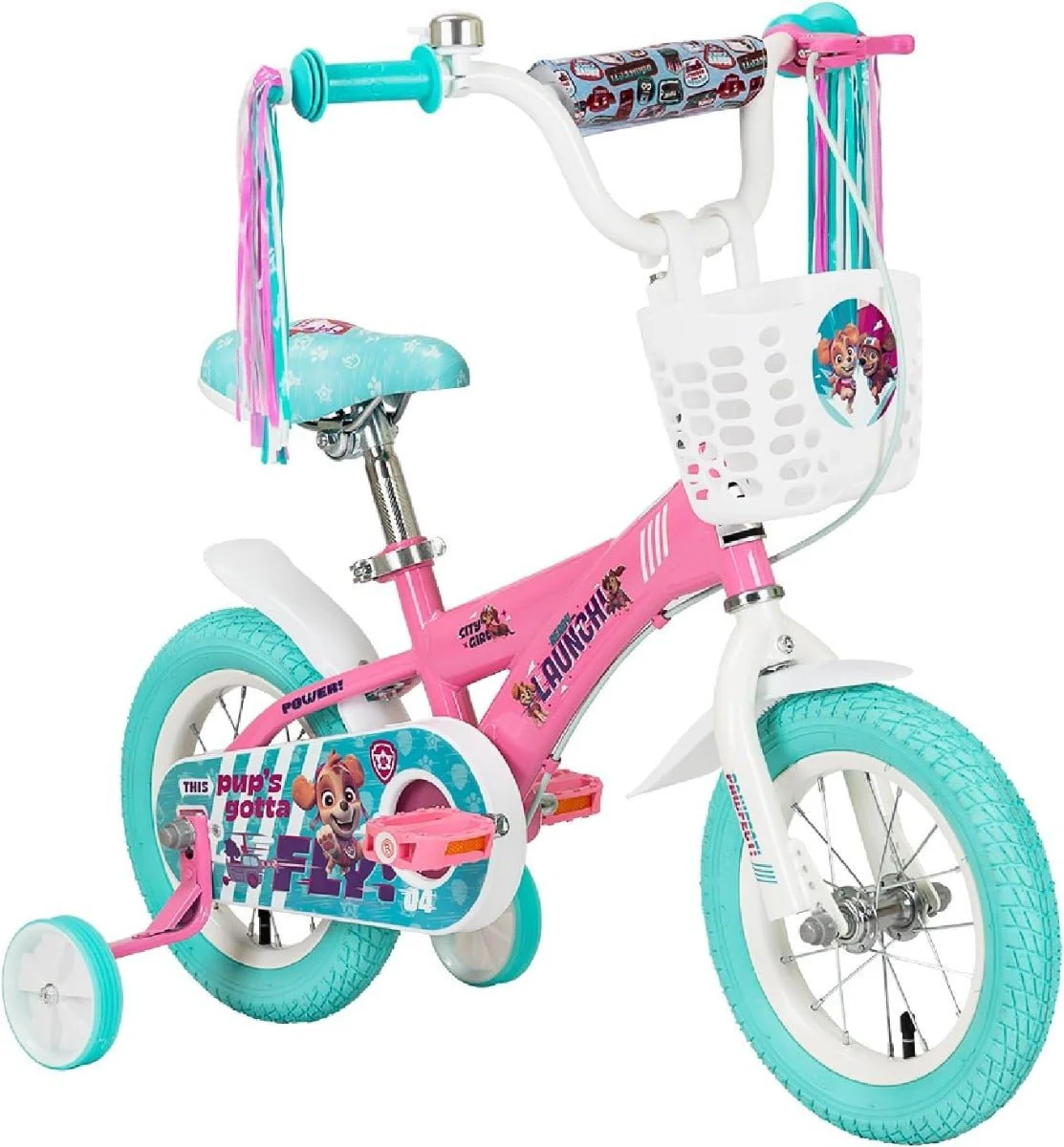 Spartan Paw Patrol Skye Bicycle 12inch SP-3203