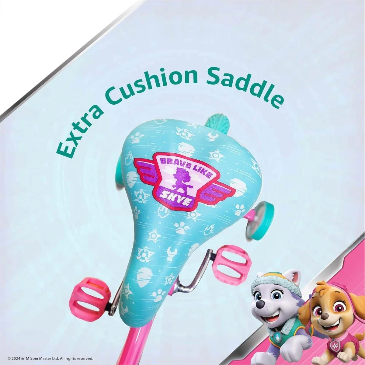 Spartan Paw Patrol Skye Bicycle 12inch SP-3203 - Image 6