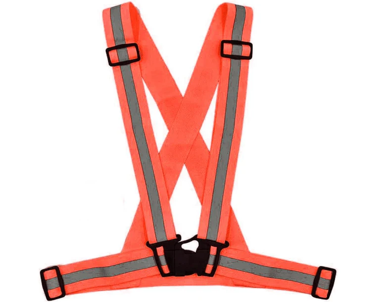 Spartan Reflective Vest Orange SP-9105 - Image 2