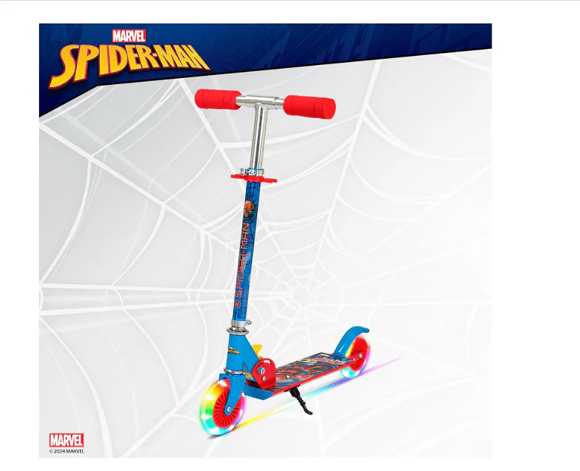 Spartan Spiderman 120mm Folding Scooter SP-7059