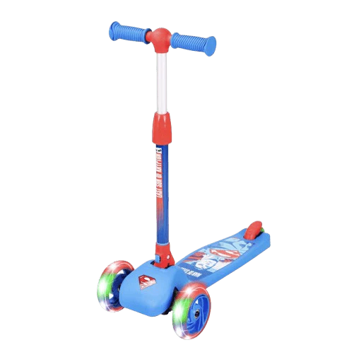 Spartan Superman 3-Wheel LED Folding Scooter SP-7074