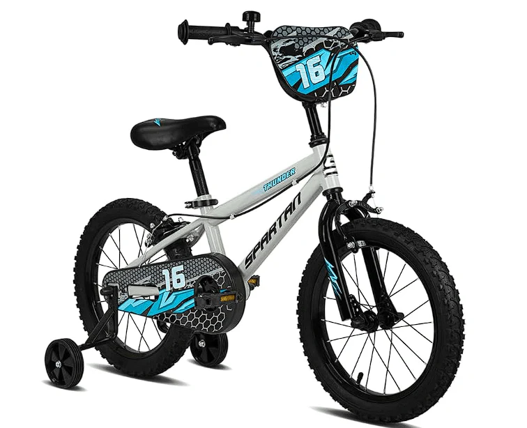 Spartan Thunder 16" Bicycle - Gray Gloss SP-3287 - Image 2