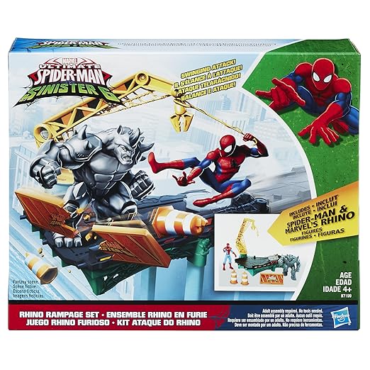 Spider-Man Web City Rhino Rampage Set B7199