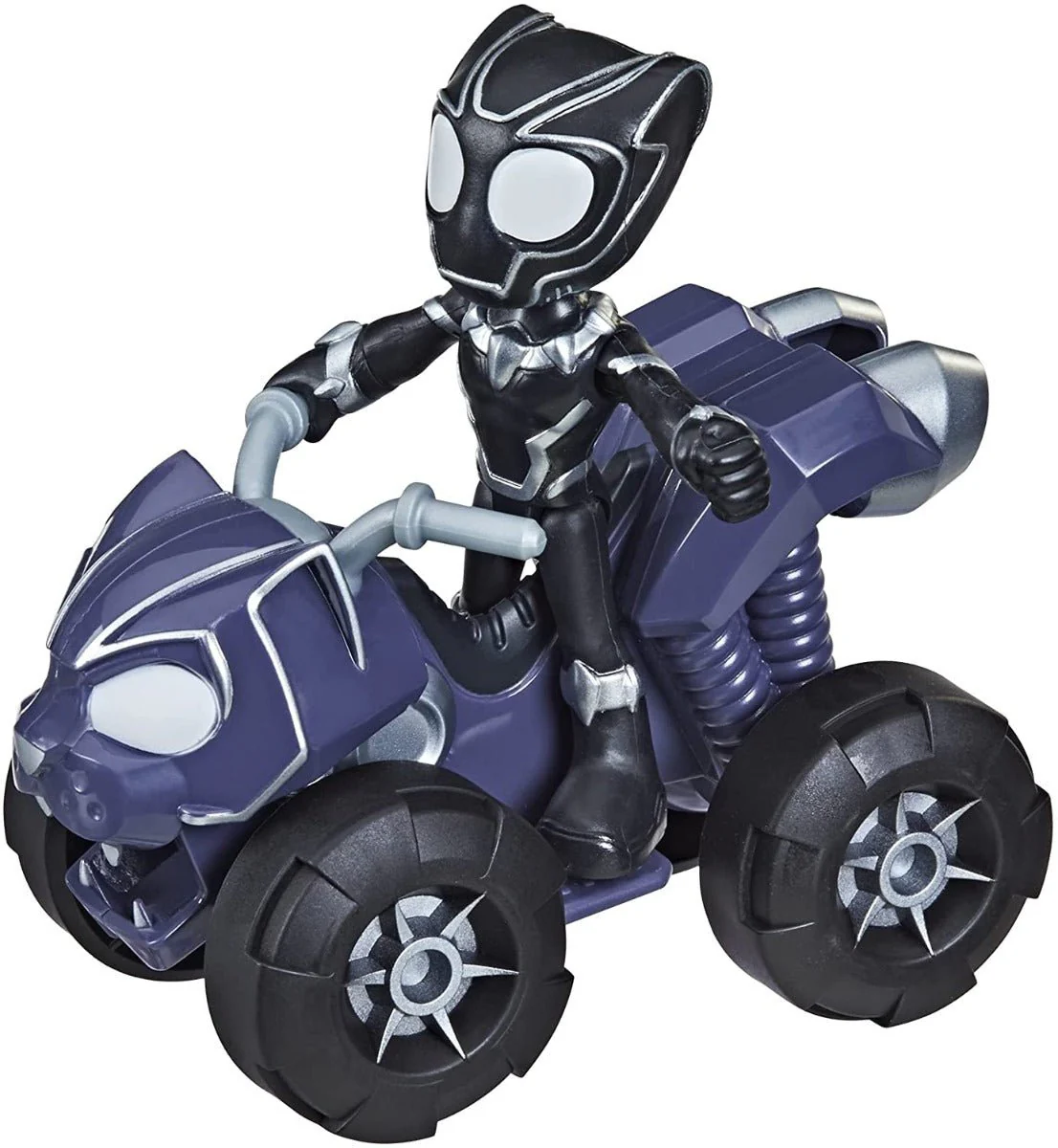 Spidey and His Amazing Friends Black Panther Patroller F1943 - Image 2