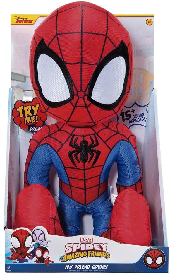 Spidey and His Amazing Friends Feature Plush Spidey SNF0006