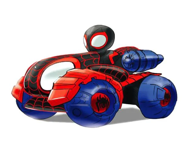 Spidey And His Amazing Friends Metals City Track Set SNF0202 - Image 4