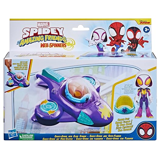 Spidey and His Amazing Friends Pullback Vehicle - Ghost Spider SNF0016/ SNF0014 - Image 8