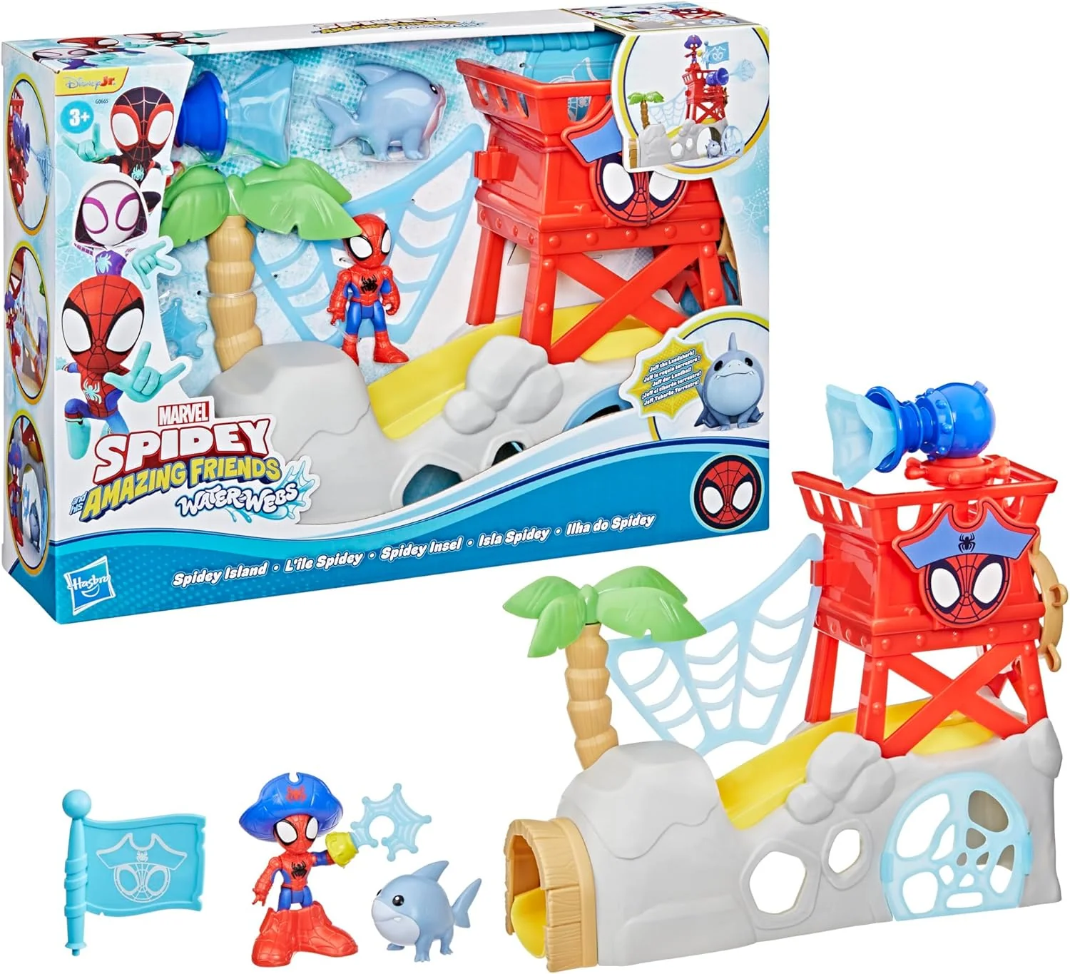 Spidey And His Amazing Friends Spidey Island Playset G0665