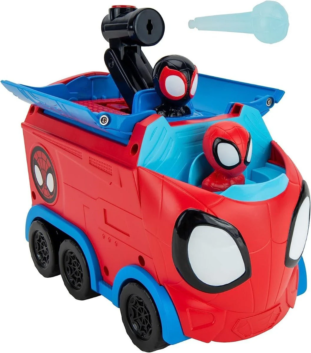Spidey and His Amazing Friends Transforming Web Spinning Hauler SNF0081 - Image 4