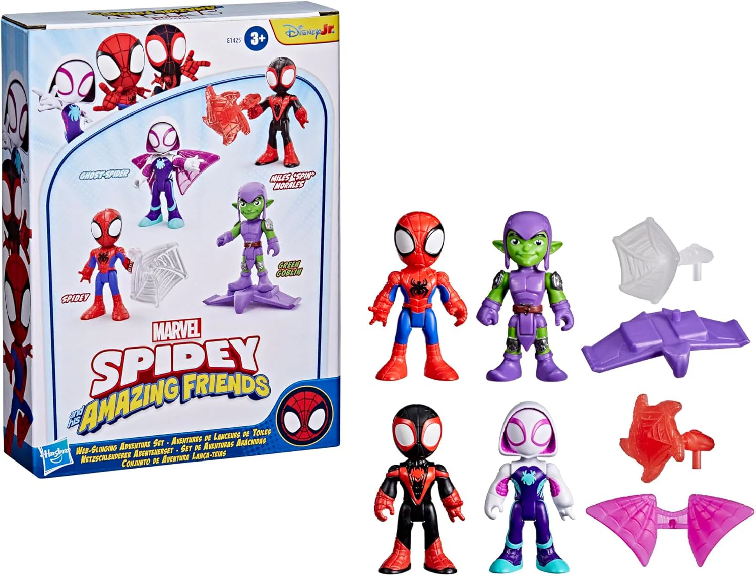 Spidey And His Amazing Friends Web Slinging Adventure Set G1425