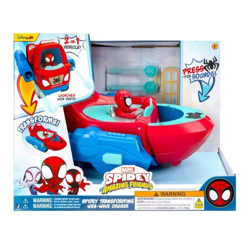 Spidey N Friends Vehicle Web Wave Cruiser SNF0379 - Image 4