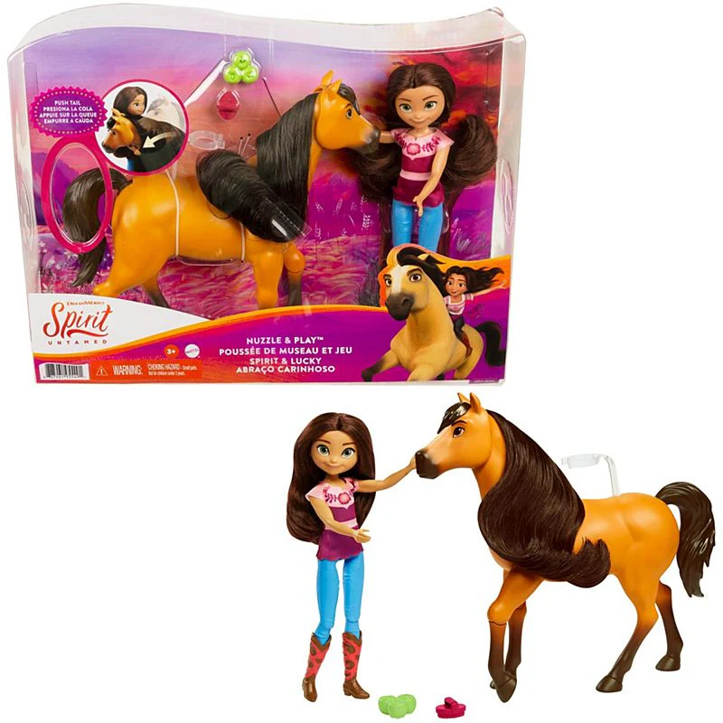 Spirit Untamed Nuzzle & Play Lucky Doll & Horse GXF67 - Image 6