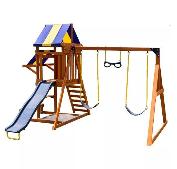 Sports Power Sunnyslope Wooden Swing Set