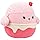 Squishmallow Chloe Strawberry Milkshake Poodle Plush 7.5inch - Image 2
