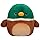 Squishmallow Fuzzamallows Avery Mallard Duck 12inches