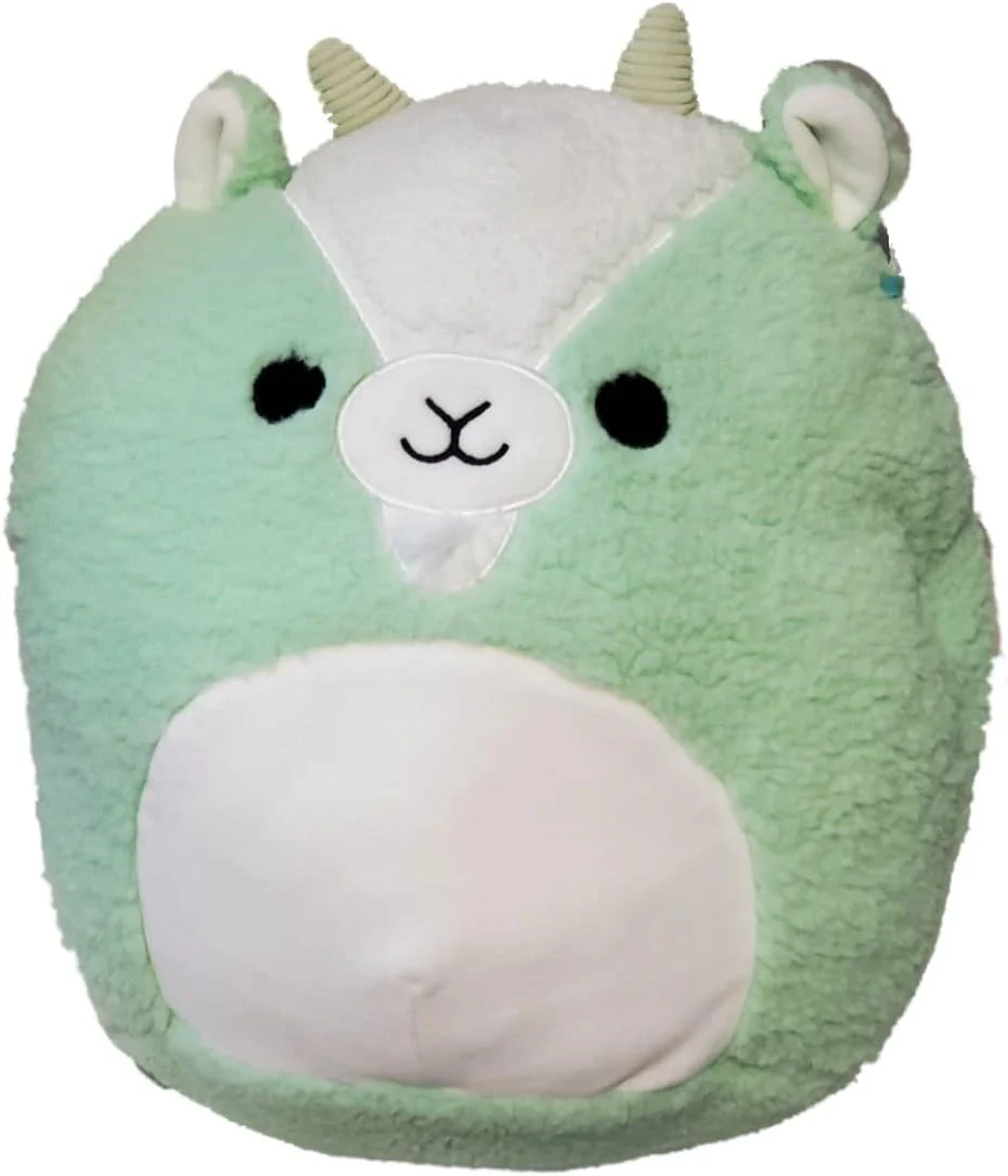 Squishmallow Fuzzamallows Palmer The Mint Green Goat Plush 12inch SQCR05619/SQCR00375