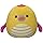 Squishmallow Leif Yellow Seadragon with Striped Belly 7.5inches - Image 3