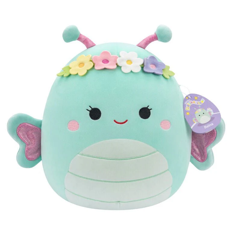 Squishmallow Little Plush Easter - Reina Seafoam Green Butterfly 5inches