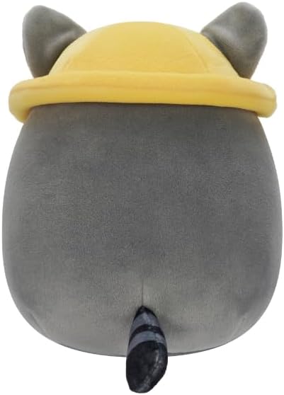 Squishmallow Little Plush Easter - Rocky the Black & Grey Raccoon 5inches - Image 3