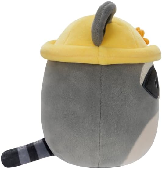 Squishmallow Little Plush Easter - Rocky the Black & Grey Raccoon 5inches - Image 5