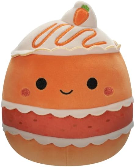 Squishmallow Little Plush Easter - Scooter the Carrot Cake 7.5inches