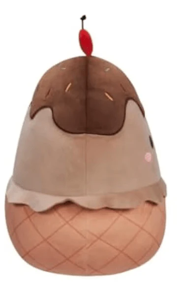 Squishmallow Marta The Chocolate Ice Cream Sundae Plush Toy 12in - Image 3