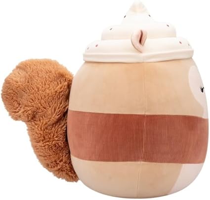 Squishmallow Reza The Latte Squirrel Plush 7.5inch - Image 3