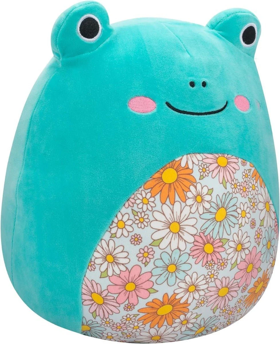 Squishmallow Robert Aqua Frog 7.5inches SQCR05383 - Image 3
