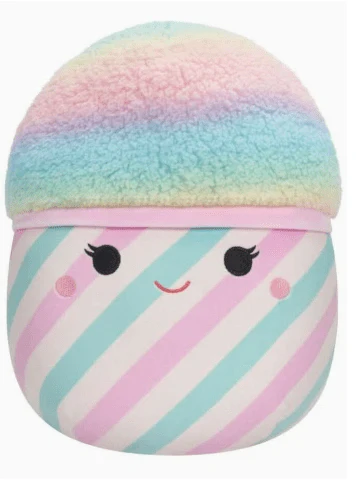 Squishmallows Bevin Pink and Blue Plush SQCR02412/SQCR02428