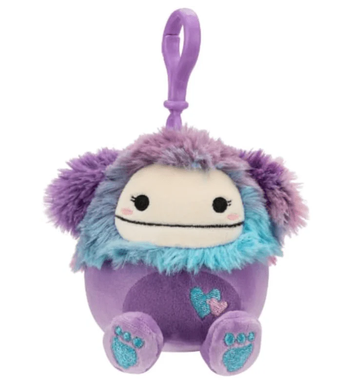 Squishmallows Bigfoot Eden Clip On 3.5in
