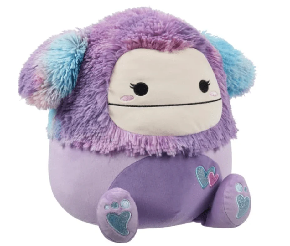 Squishmallows Bigfoot Eden Clip On 3.5in - Image 2