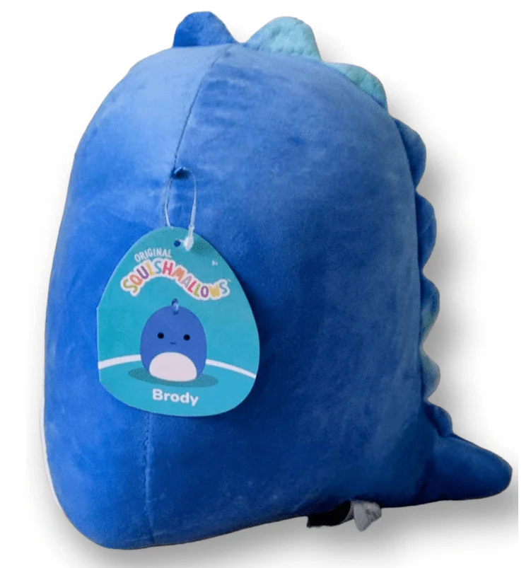 Squishmallows Brody The Blue Dinosaur Plush 11inch SQCR00123/SQCR00121 - Image 2