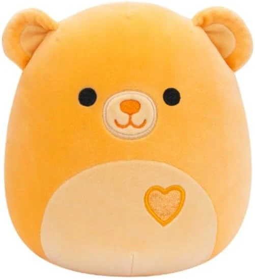Squishmallows Candy Heart Valentine 2024 5" Plush - Chamberlain the Bear
